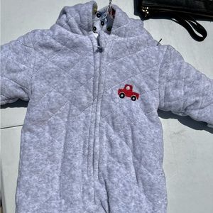 Laura Ashley Truck Snowsuit! 0-3 months